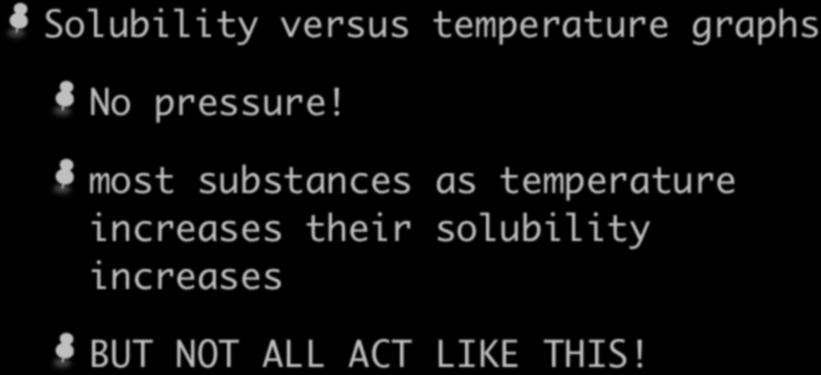 most substances as temperature increases