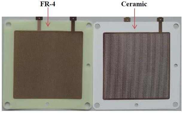 radioactivity of ceramic and FR-4 substrates was analyzed by the high-purity germanium (HPGe) detectors. The HPGe detector has 40% relative efficiency and 170 cm 3 crystal volume.