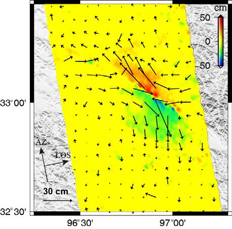 This technique is based on split-beam processing of InSAR data to create forward- and backward-looking interferograms.