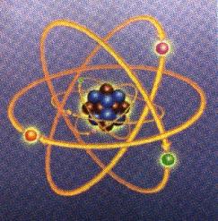 Inside the Atom The protons and neutrons are tightly bound together and located in the center of the atom in a region called the nucleus.