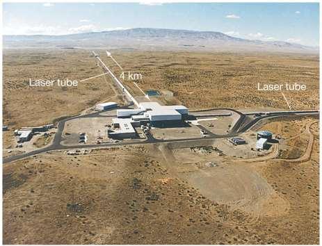 Discovery 22-1: Gravity Waves: A New Window on the Universe This figure shows LIGO, the Laser Interferometric Gravitywave