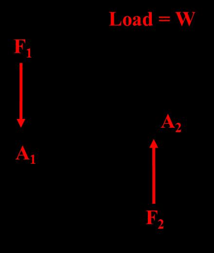 P = F 1 A 1,This is transmitted undiminished to all points in liquid.