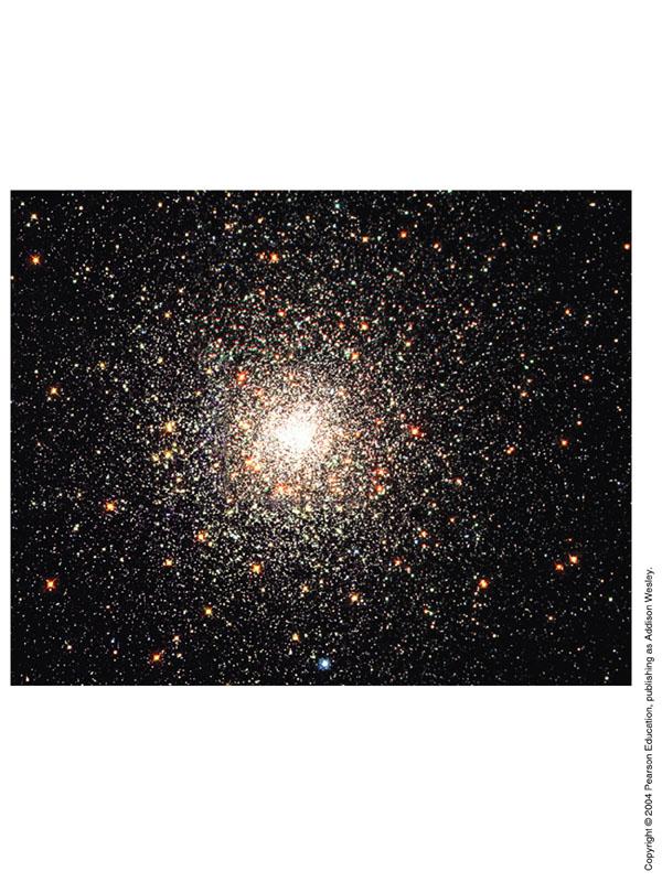 million or more stars in a dense ball (M80)