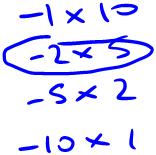 16 (a) Simplify (m 2 ) 5 (b) Factorise x 2 + 3x 10 (1).