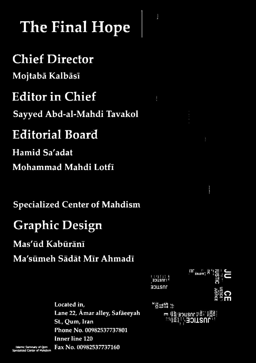 'Editorial Board Hamid