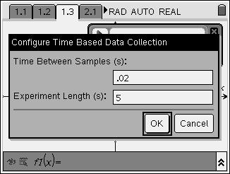 Step 6: Students should wait for the data collection display to stabilize and then zero the force sensor (Menu > Sensors > Zero).