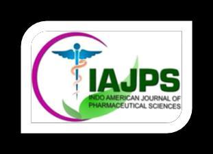 CODEN (USA): IAJPBB ISSN: 2349-7750 INDO AMERICAN JOURNAL OF PHARMACEUTICAL SCIENCES Available online at: http://www.iajps.