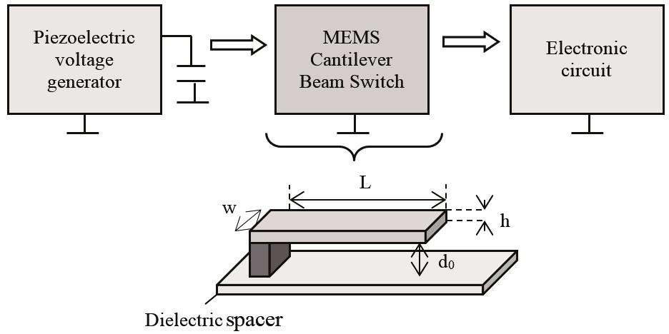 We have been investigating the design considerations of a MEMS switch for quite a period. The results of a previous study are published as a conference paper [9].