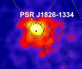 >10PeV electrons Larmor radius ~0.1pc Cooling length - ~0.