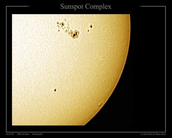 55 Sunspots: magnetic fields!