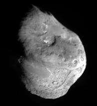across Temple 1 ~ 6 km Courtesy: Univ. Maryland, JPL-Caltech, NASA Hartley 2 Peanut shaped ~1.