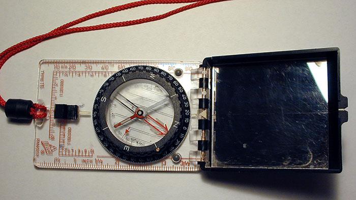 Compass Parts Always read compass here: Fred Needle Red Base arrow