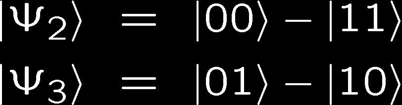 Superdense coding To send i 2 {0,1,2,3} ¾
