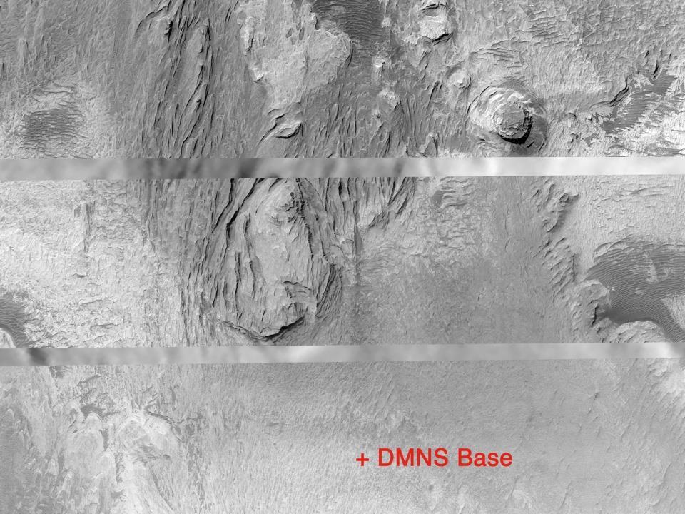 Mission Backstory - 9 of 12 to answer the question: what happened to all of the sediment that was once in Valles Marineris after it formed? MESA A MESA B Mars Global Surveyor Image of Candor Chasma.