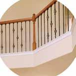 (Solid) 22 (Solid) 32 (Hollow) 322 (Hollow) 2mm 2mm 3/4 is included in the overall height for the pin tops on the balusters.