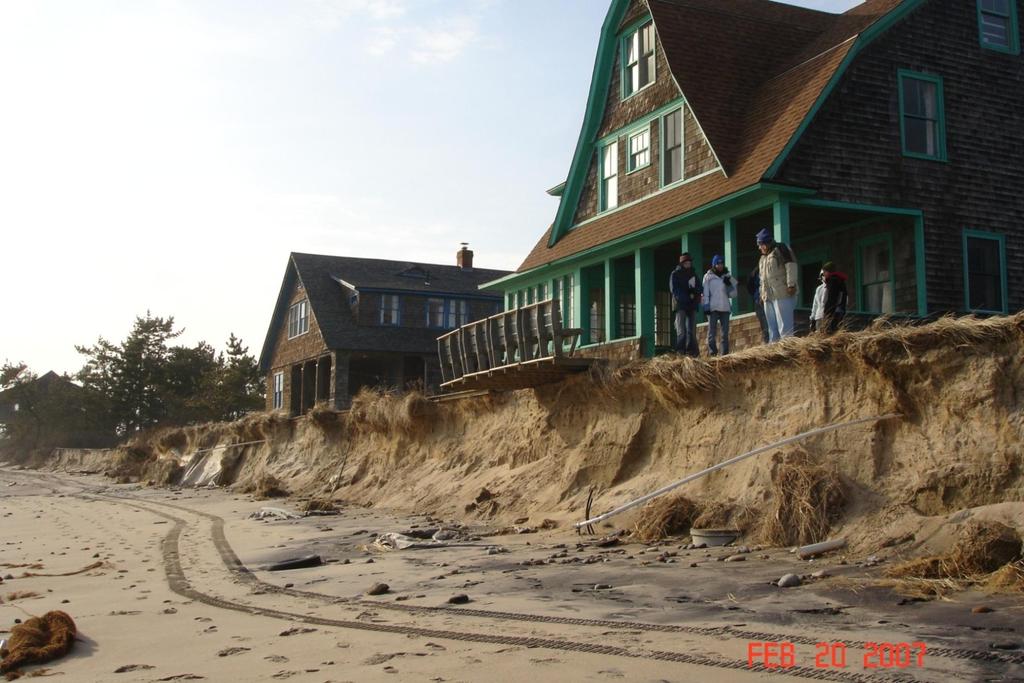 Frontal Erosion - Browning Cottages,