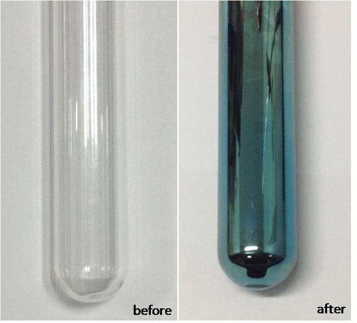 The silver mirror phenomenon in toluene 3 ml silver precursor solution (0.1 mmol/ml) was added to 30 ml toluene in a 100 ml test tube. Then, a certain amount of CH 3 CHO toluene solution (~8 mol/l, 0.