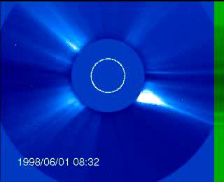 Orbit of comets: Example: Sun grazing