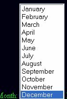 4. Next, click on the year you were born in the year box. 5. Now click on the month you were born in the month box. 6.