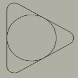 triangular. For the square and triangular cutouts the concept of inscribing circular is used, as shown in Figs.