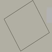 Here, the term bluntness is used to describe that the edges of polygons are blunt.