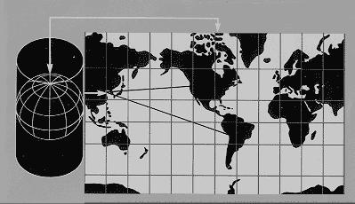 2 Projections Figure 2 Mapping the globe onto a piece of paper Projections are defined using the below-listed attributes: Projection type Type of projection.