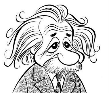 Einstein was a hands-on learner and used images and feelings to