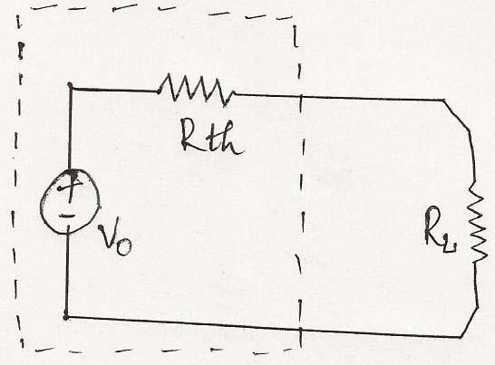 Explanation: Here, IV 0 /R th +R L, V 0 Thevenin s voltage Let the load resistances R L be changed to (R L +ΔR L ).