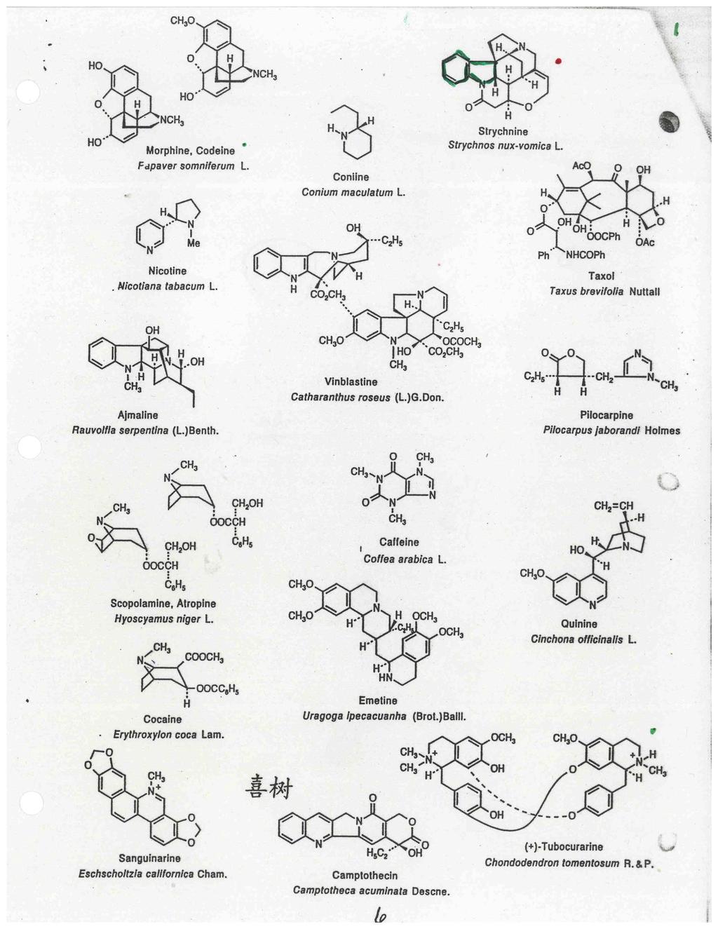 Examples of diverse mechanisms of ac)on: - bind/block neuroreceptors (morphine, codeine) - block reuptake of neuroreceptor (cocaine- dopamine) -