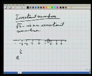 (Refer Time Slide: 07:25) You already have got an example that root 2 is an irrational number.