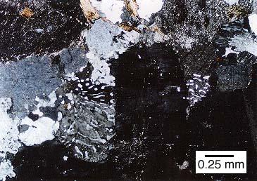 Example: Hypocrystalline Basalt Hypidiomorphic-granular -