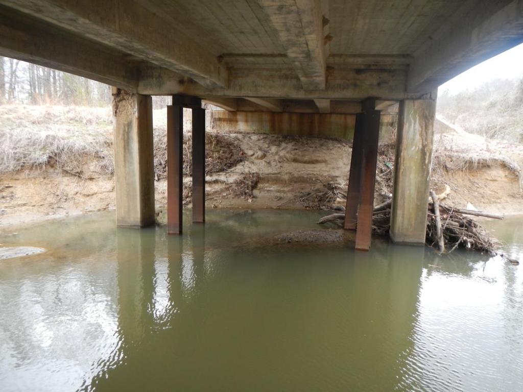 Stream Erosion Conditions Identified concerns include: