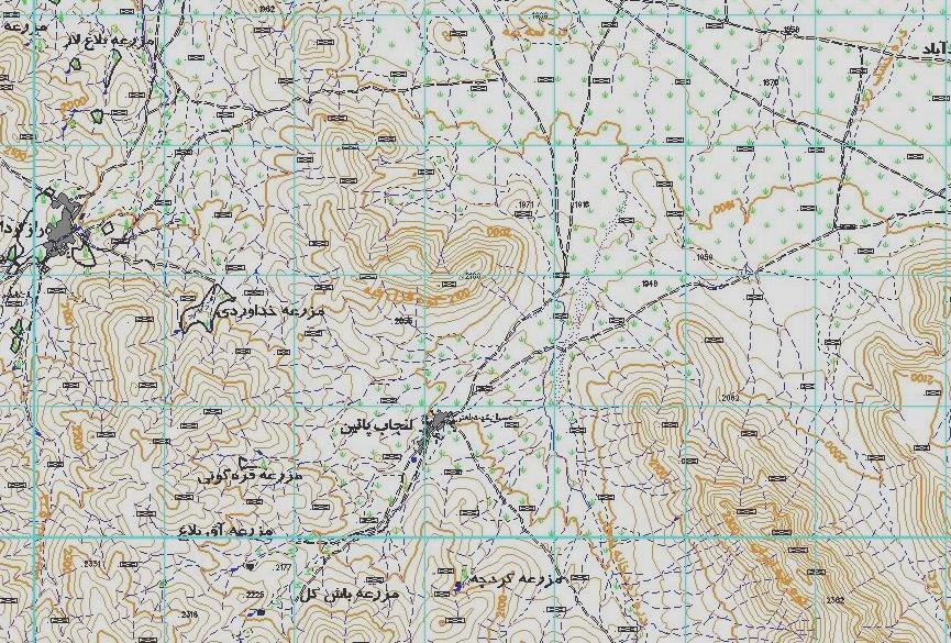 1:25000 scale base maps covering whole country - The biggest national mapping project in Iran -Consist of About 10000 Map Sheets