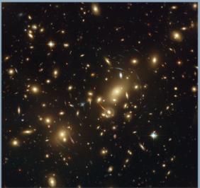 STAR STUFF PAGE 2 Abel 2218. Image credit: NASA, ESA, and Johan Richard (Caltech). Acknowledgement: Davide de Martin & James Long (ESA/Hubble).