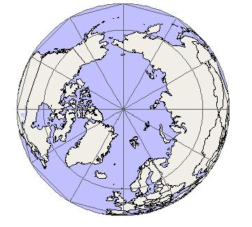 North Pole Y X b. (1) How long does it take each location to make one complete rotation?