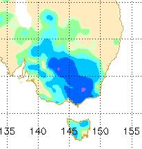 Daily rain gauge analysis for 9 November 2011.