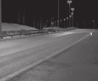 In practical applications of luminance monitoring control parameter value for the road surface luminance is the average value over a certain time period.
