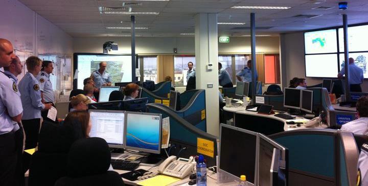 Australian Flood Warning Service Forecasting Decision Making Response