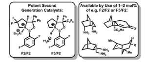 3. Cationic Chiral Fluorinated Oxazaborolidines.