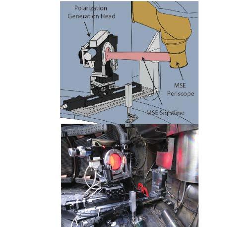 Fig. 3: Robotic calibration system precisely calibrates individual sightlines (top) and installed and operating (bottom).