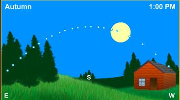 Unit 2, Task 1 Statin Card 1: Sun s Mvement Thrugh the Sky Yu may have nticed that each day the sun rises and fllws an arc thrugh the sky befre setting in the evening.