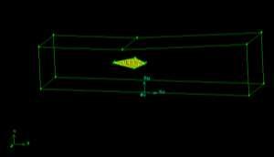 Fig. 3: Meshing scramjet combustor with sturdy Fig. 6: Variation of velocity magnitude of ch 4 in scramjet The Fig.