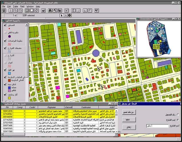 The Establishment of Geographic Information System for Sales Taxes Using GIS for Sales