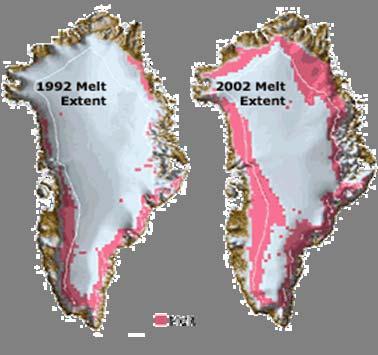 Ice mass loss of the Greenland ice sheet