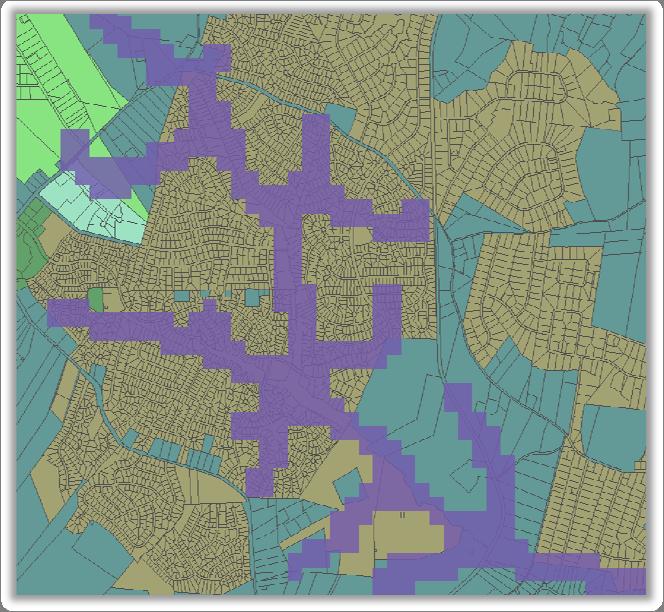 A basemap is available in Coastal GEMS which will help the planner locate areas of interest. Additional natural resource datasets can be viewed and queried along with the VEVA data layer.