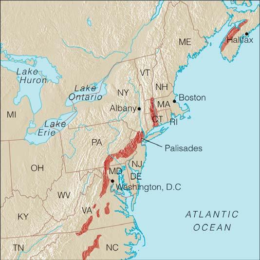 Regional Mesozoic History Gulf Coastal Region Late Triassic-Early Jurassic Gulf began as N. America separated from S.