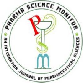 Impact factor: 0.3397/ICV: 4.10 31 Pharma Science Monitor 5(2), Apr-Jun 2014 PHARMA SCIENCE MONITOR AN INTERNATIONAL JOURNAL OF PHARMACEUTICAL SCIENCES Journal home page: http://www.pharmasm.