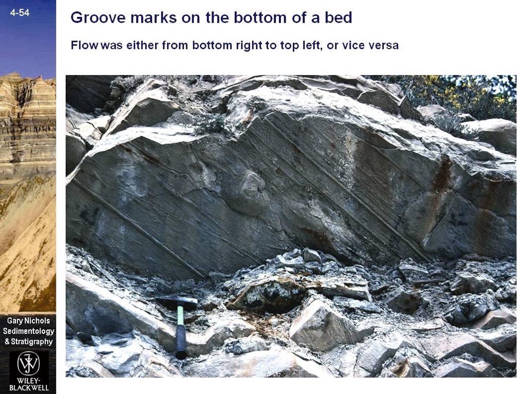 Primary sedimentary structures > Bedding-plane markings