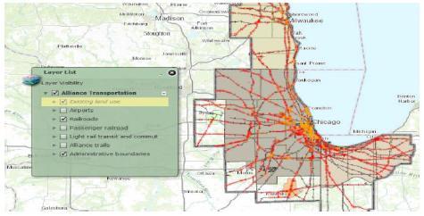 inventory of transportation and logistics assets across 21 counties Assist