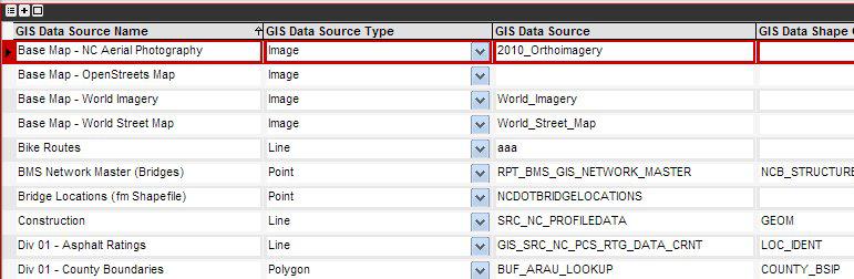 GIS Data Sources The product has the ability to import and display data from a variety of sources Web services, tiles, shapefiles, and database sources can all be